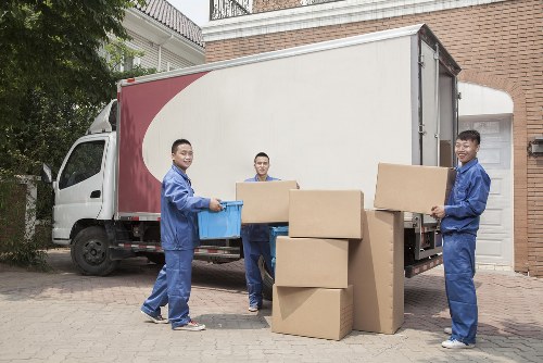 Man with van helping with a local move in Homerton