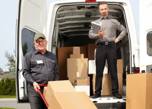 Man with a van service in Homerton helping with a local move