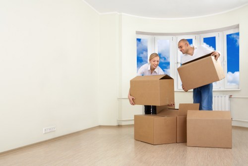 Office furniture and equipment prepared for commercial moves in Homerton