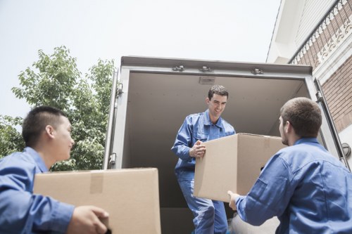 House removal specialists assisting with a smooth relocation in Homerton
