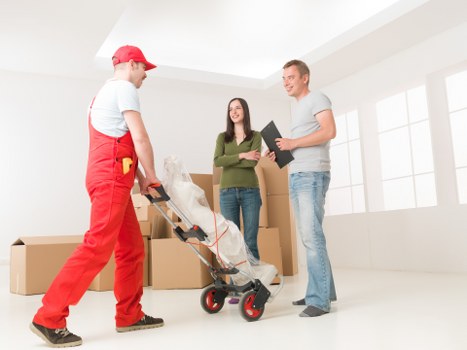 Office relocation support with desks and equipment in Homerton
