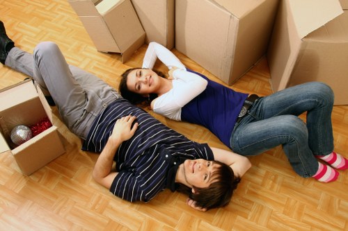 Commercial furniture pick-up for a Homerton office or shop