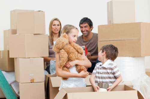 Furniture preparation for a house move in Homerton